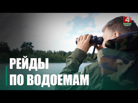 Сотрудники комитета природных ресурсов проводят рейды по водоёмам видео
