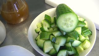 Warme Gurkensuppe | glutenfrei und vegetarisch Warme Gurkensuppe | glutenfrei und vegetarisch