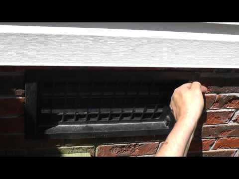 how to replace foundation vent screens