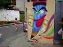 Graffiti da equipe RUPS3.