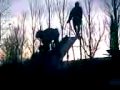 tirandose  del tobogan en bici en moquehua