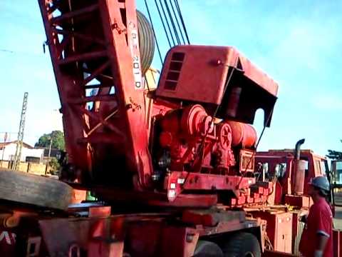 redutor do rodo ferroviario trabalhando,esse rodo e de 1978,32 anos de uso!