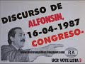 ALFONSIN.a 20 años de semana santa
