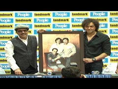 dharmendra - Dharmendra and his son Bobby Deol launched the cover of the People magazine in Mumbai. In an exclusive PEOPLE's latest cover stars, screen legend Dharmendra ...