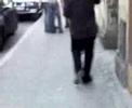 k.o. cyk walking down the street pretty kucyk ;d