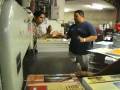 SERVANDO SAMUEL EN LA IMPRENTA