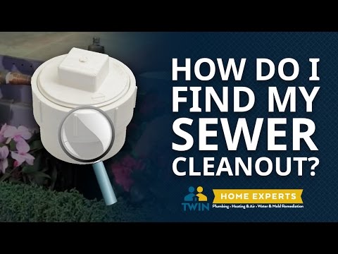 how to locate sewer line