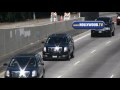 Jackson Family On Freeway To The Staples Center.