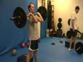 Jerry Hill's CrossFit Challenge; Front squat, kipping pullup