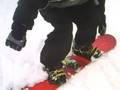first day snowboarding