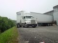 tractor trailer at 90 degree