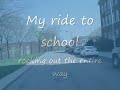 my ride to class