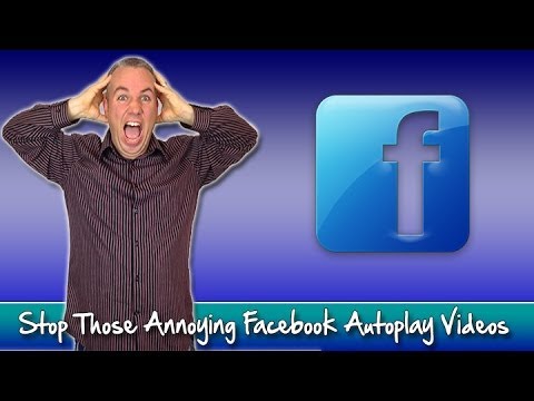 how to turn autoplay off on facebook