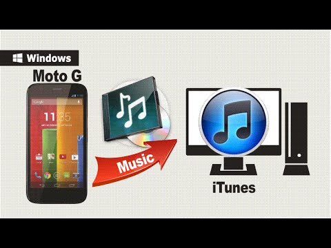 how to transfer songs from laptop to moto g