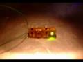 self-assembled astable multivibrator circuit