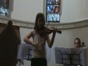 presentacion en la iglesia alemana junto al cuarteto la folia, la prosesora Cristina Fernandez y el profesor Adrian Pistono