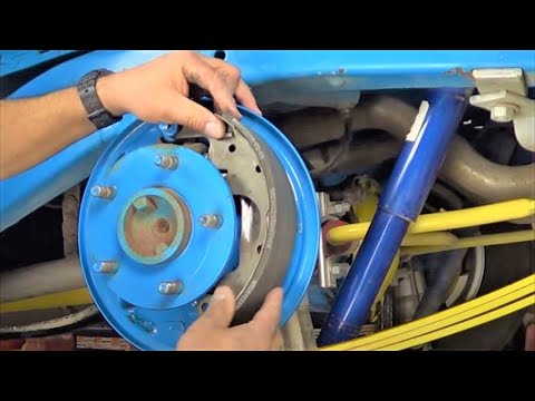 How to replace rear brake shoes on Chevy S10 and GMC S15 trucks by Howstuffinmycarworks