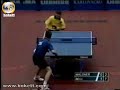 timo boll training block to spin topspin