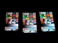 Display vergelijk Xperia Arc, iPhone 4 en Galaxy S