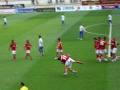 GOL REAL MURCIA JORNADA 15 FUTBOL DESPOTOVIC 1-0 CONTRA TENERIFE