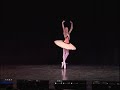 Ksenia Zhiganshina (13 age ballerine), \"Paquita\" variation