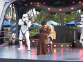 Lance fights Darth Vader