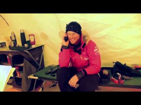 Raw: Prince Harry Calls Fellow Expeditioners