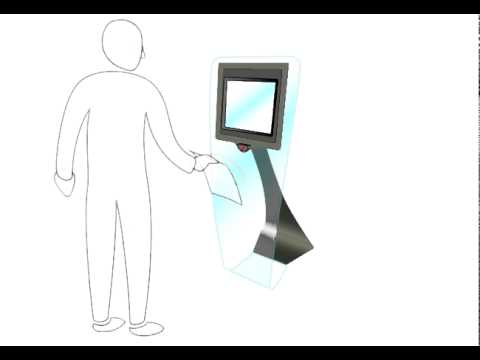 Kiosk information graphics