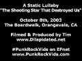 a static lullaby  the shooting star that destroyed us all
