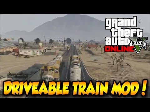 how to drive a train on gta 5
