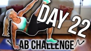 AB CHALLENGE Day 22 ntense Ab Workout