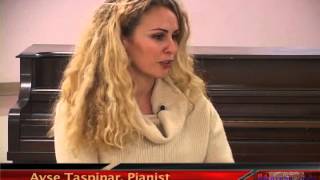 Armenian-Turkish concert, followed by interview with Turkish pianist Ayse Taspinar
