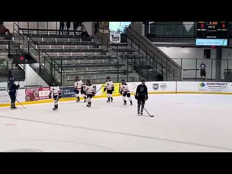 Using the D as a screen his shot and goal!