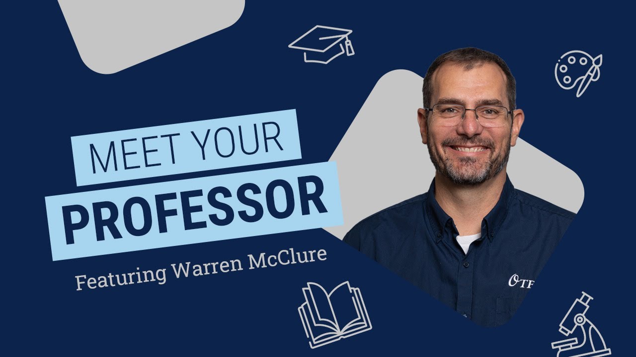 Meet Your Professor - Warren McClure