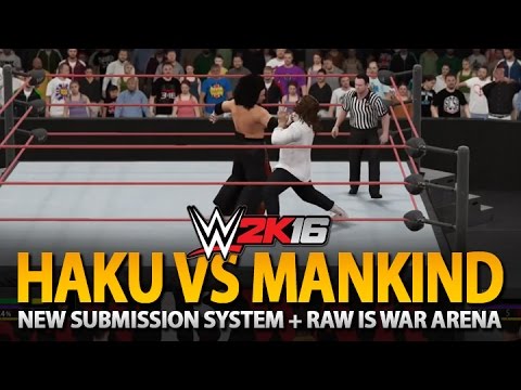 WWE 2K16: Haku vs Mankind Gameplay