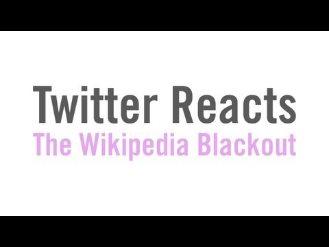 wikipedia blackout - The Twitter feed that served as the source for these quotes: https://twitter.com/#!/herpderpedia Thanks to everyone who participated! Including: BennyRhubarb...
