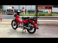 ホンダ クロスカブ110 クロスカブ110 2018年モデルレバーカスタムリアキャリア装備スペアキーあり!!