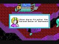 commander keen 6 aliens ate my babysitter - level 4 second dome of darkness (hard mode)