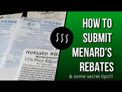 Menards Rebates Fill Out And Sign Printable Pdf Template Signnow