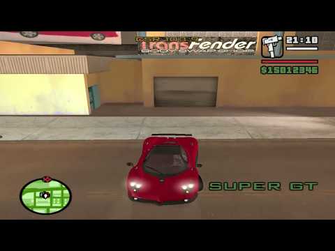 how to mod a vehicle in gta san andreas