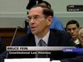 Hearing on Executive Power - Bruce Fein Testifies