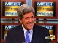presidential candidate john kerry on meet the press, not talking about yale's 'secret society' skull & bones.

follow the links: http://tinyurl.com/jgue8