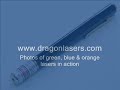 laser pointers - green, blue, red &amp; orange laser pointers