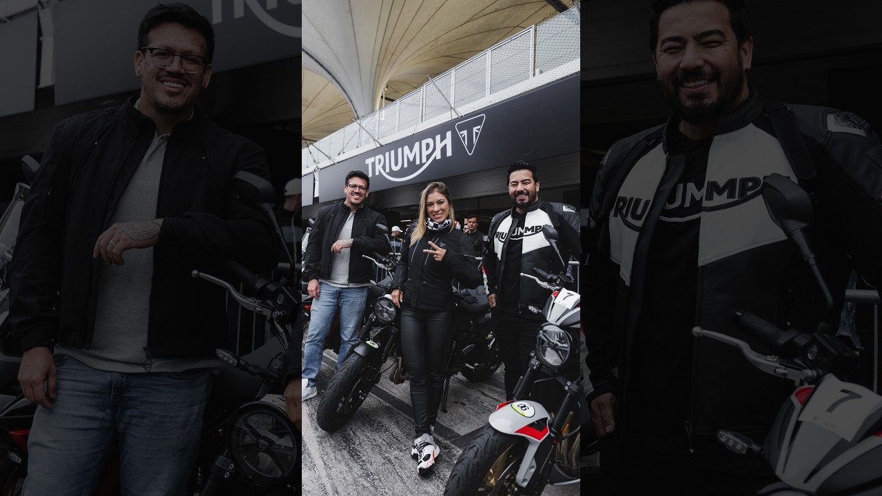 Festival Interlagos - Esportivas Triumph na pista!
