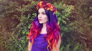 DIY Autumn Fairy Hair Color with Pravana --- Freck