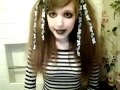 Watch this and you die of brain damage...maybe tearing of ear drum too :P Video savaged from my friend's laptop, weird Girl... Reminds a shinigami of sort ;) Credits to girl who made this video!!