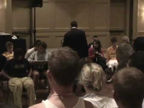 Hypnotized student