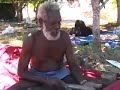 this is part 1 of dha:wu'mirr dharpa, a story about message sticks by gumatj elder andrew galitju.

part 1 and 2 of this story shows galitju making message sticks. galitju, yirrirnirnba and mirarra' provide commentary on how old people used these message sticks before telecommunications, paper, and air travel found their way to arnhem land.

for those interested in yolngu language and culture, additional written comments will be added here in due time, to aid in your understanding of yolngu grammatical structure as well as to expand your vocabulary.

a bit about galitju... as well as making an appearance in the feature film yolngu boy, andrew galitju is known throughout arnhem land and the 'top end' of the northern territory as a legendary hunter, cross-cultural educator, and all-round nice guy.

when i first met galitju some 10 years ago, it was with yolngu friends who paid him a visit in order to purchase turtle meat from his deep freezer. there is always a ready supply of magpie goose, stingray, fish, turtle and other culinary delights in galitju's house!

galitju is my 