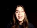 Amy singing ding fries are done 
