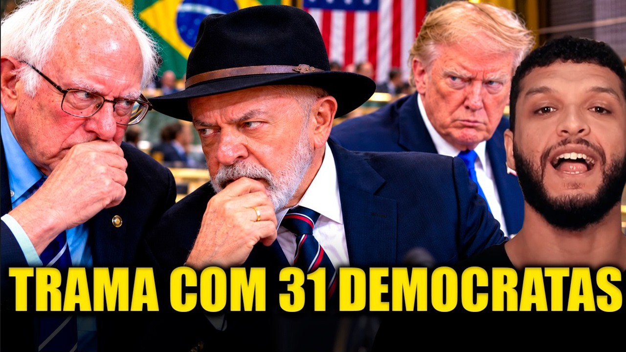 Lula SE AGARRA em 31 democratas na trama e TRUMP É ÁLIBI